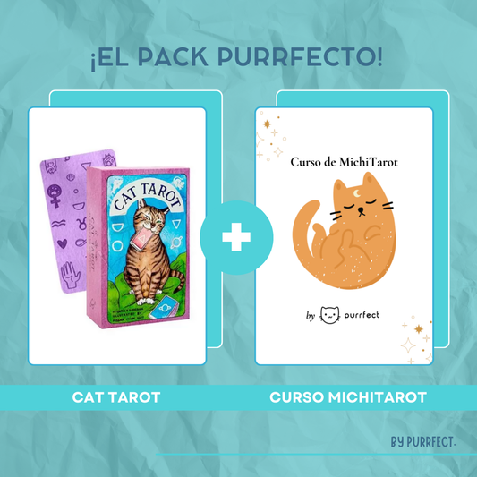 Pack Cat Tarot + Curso Michitarot by Purrfect